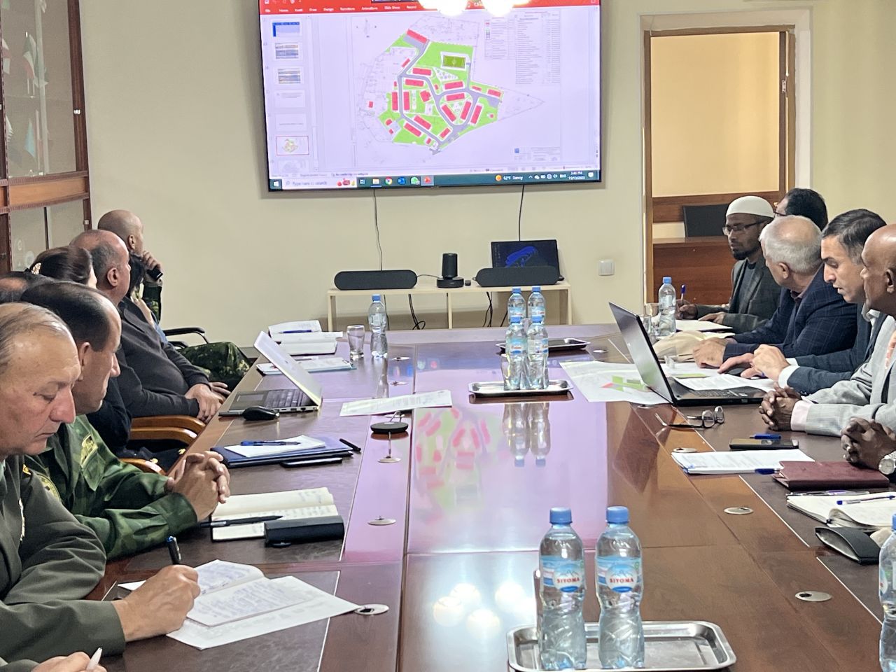 Mechanical engineering design review meeting in Tajikistan